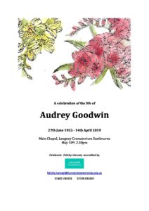 Audrey Goodwin Archive Tribute