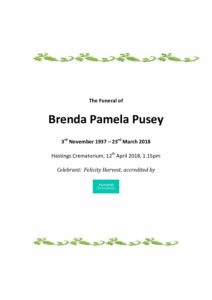 Brenda Pusey Archive tribute