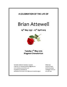 Brian Attewell Archive Tribute