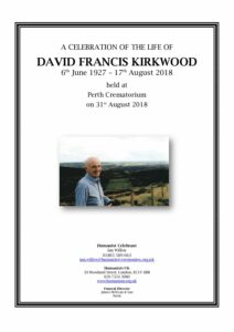 David Kirkwood Tribute