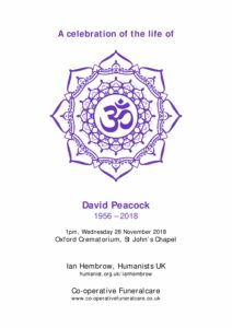 David Peacock Archive Tribute