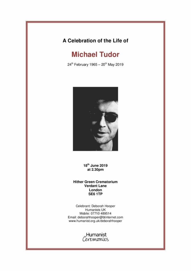 HFTA 218 Michael Tudor Archive Tribute
