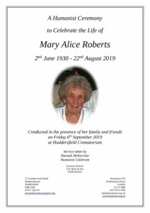 HFTA 226 Mary Roberts Archives Tribute