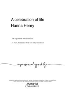 HFTA 228 Hanna Henry Archive Tribute