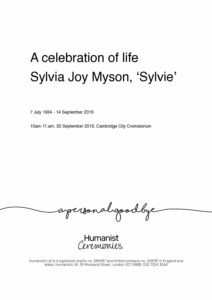 HFTA 232 Sylvia Myson Archive Tribute