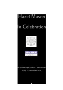 Hazel Mason Archive Tribute