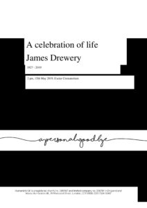 James Drewery Archive Tribute