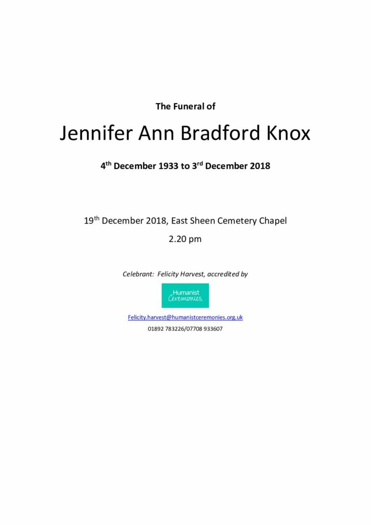 Jennifer Knox Archive Tribute