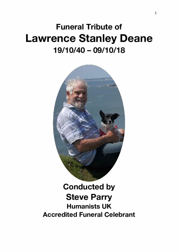 Lawrence Deane Archive Tribute
