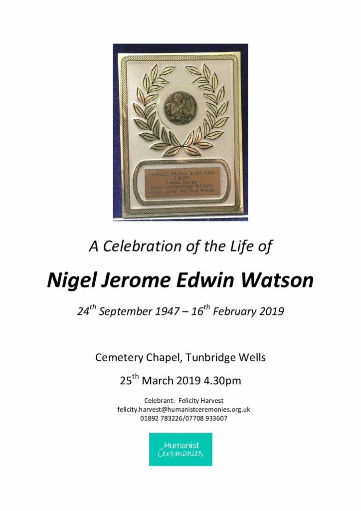 Nigel Watson Archive Tribute