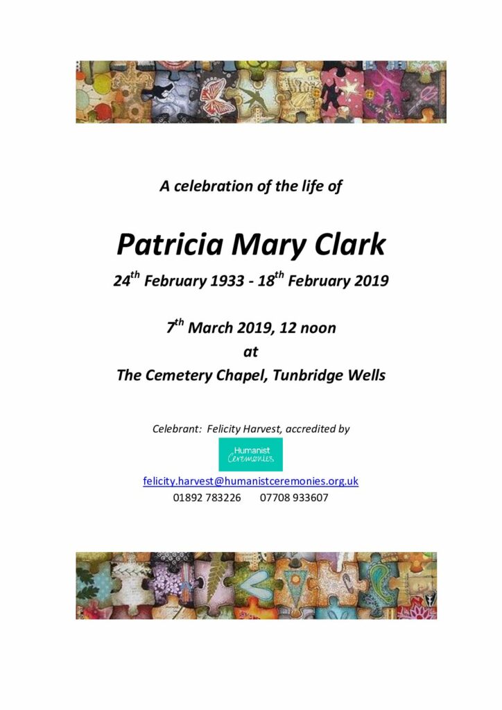 Patricia Clark Archive Tribute