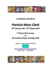 Patricia Clark Archive Tribute