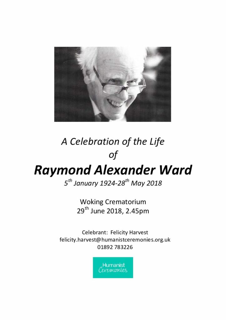 Ray Ward Archive Tribute