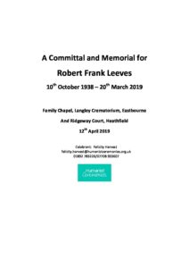 Robert Leeves Archive Tribute