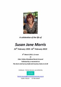 Susan Morris Archive Tribute