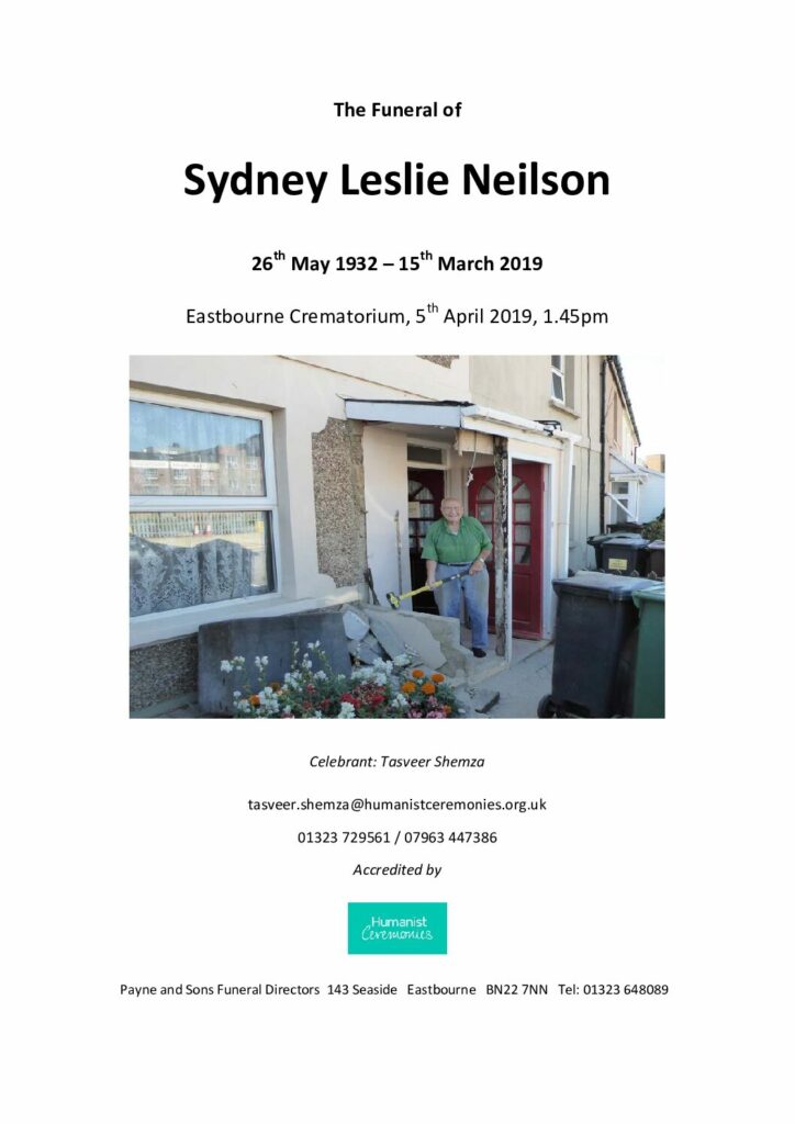 Sydney Neilson Archive Tribute