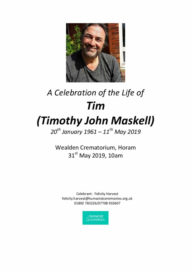 Tim Maskell Archive Tribute