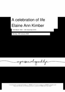 Elaine Kimber Tribute Archive