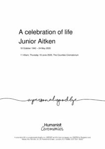 Junior Aitken Tribute Archive
