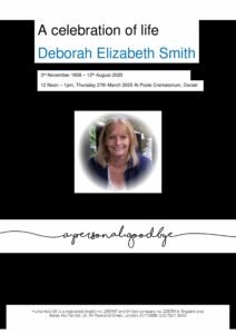 Deborah Elizabeth Smith Tribute Archive