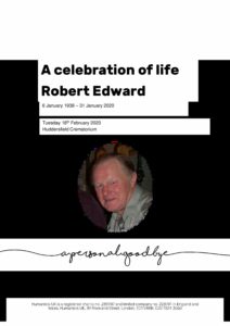 Robert Edward Holroyd Tribute Archive