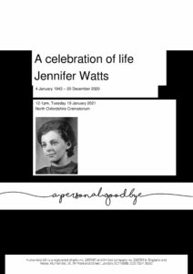 Jennifer Watts Tribute Archive1