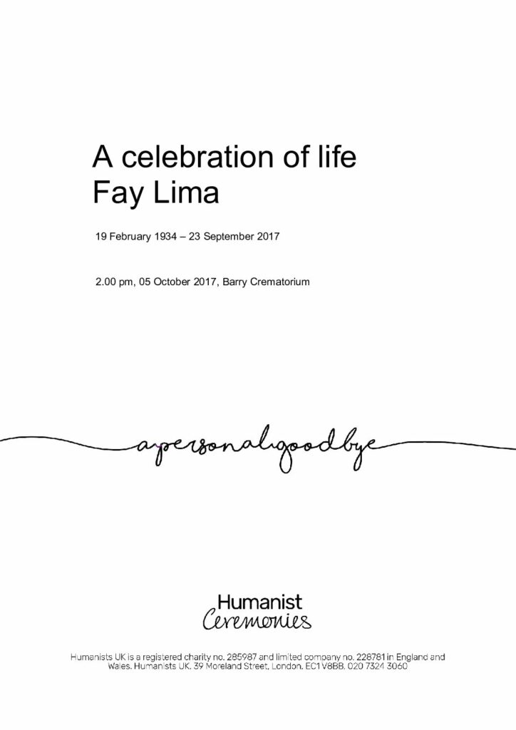 Fay Lima Tribute Archive