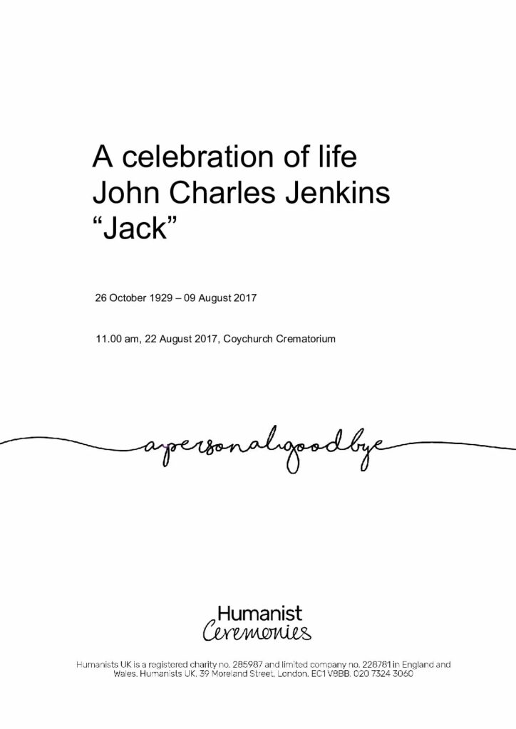 John Jenkins Tribute Archive