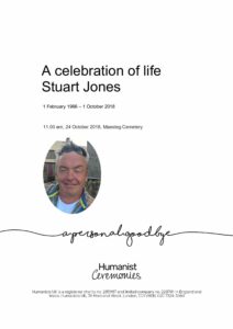 Stuart Jones Tribute Archive