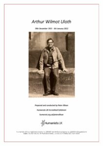 Arthur Wilmot Uloth Tribute Archive