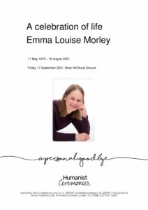 Emma Louise Morley Tribute Archive