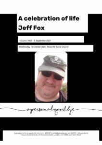 Jeff Fox Tribute Archive