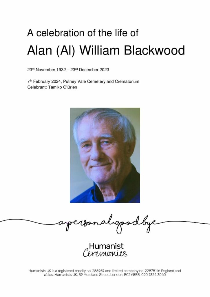 Alan William Blackwood Tribute Archive1