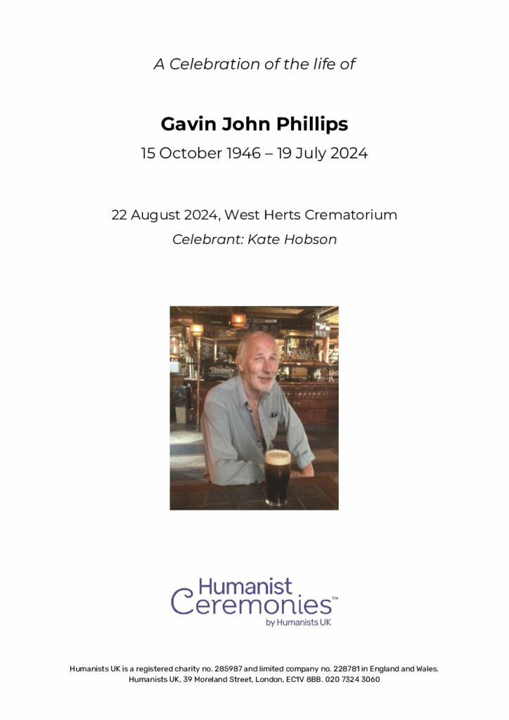 Gavin John Phillips Tribute Archive1