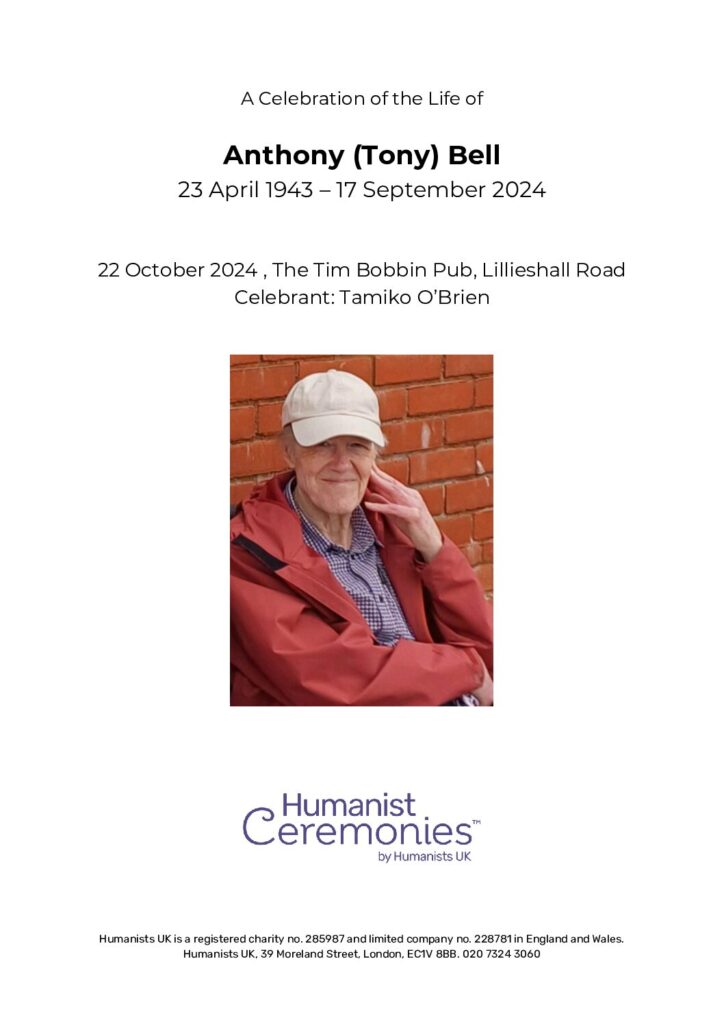 Anthony Bell Tribute Archive